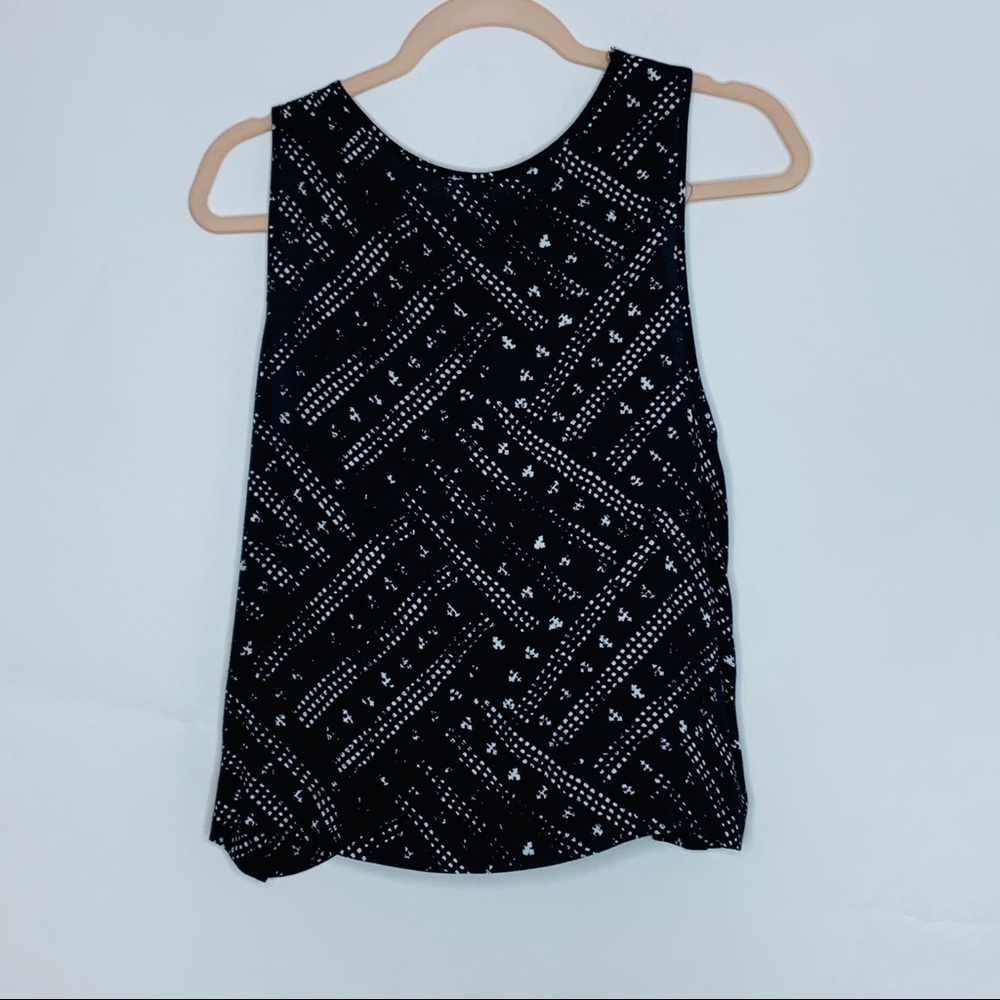 ❌SOLD❌FREE PEOPLE Look Through Top Tribal Print Small - Picture 5 of 10